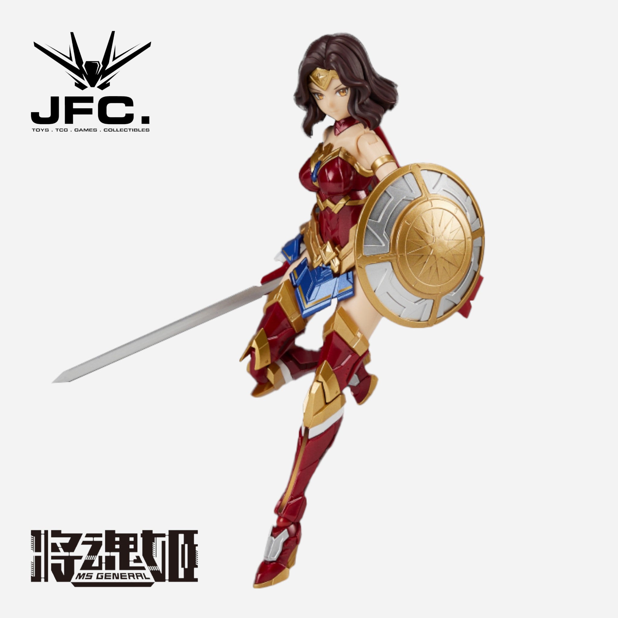 Wonder Woman 1/10 DC-01 Classic & Golden Armor Figure