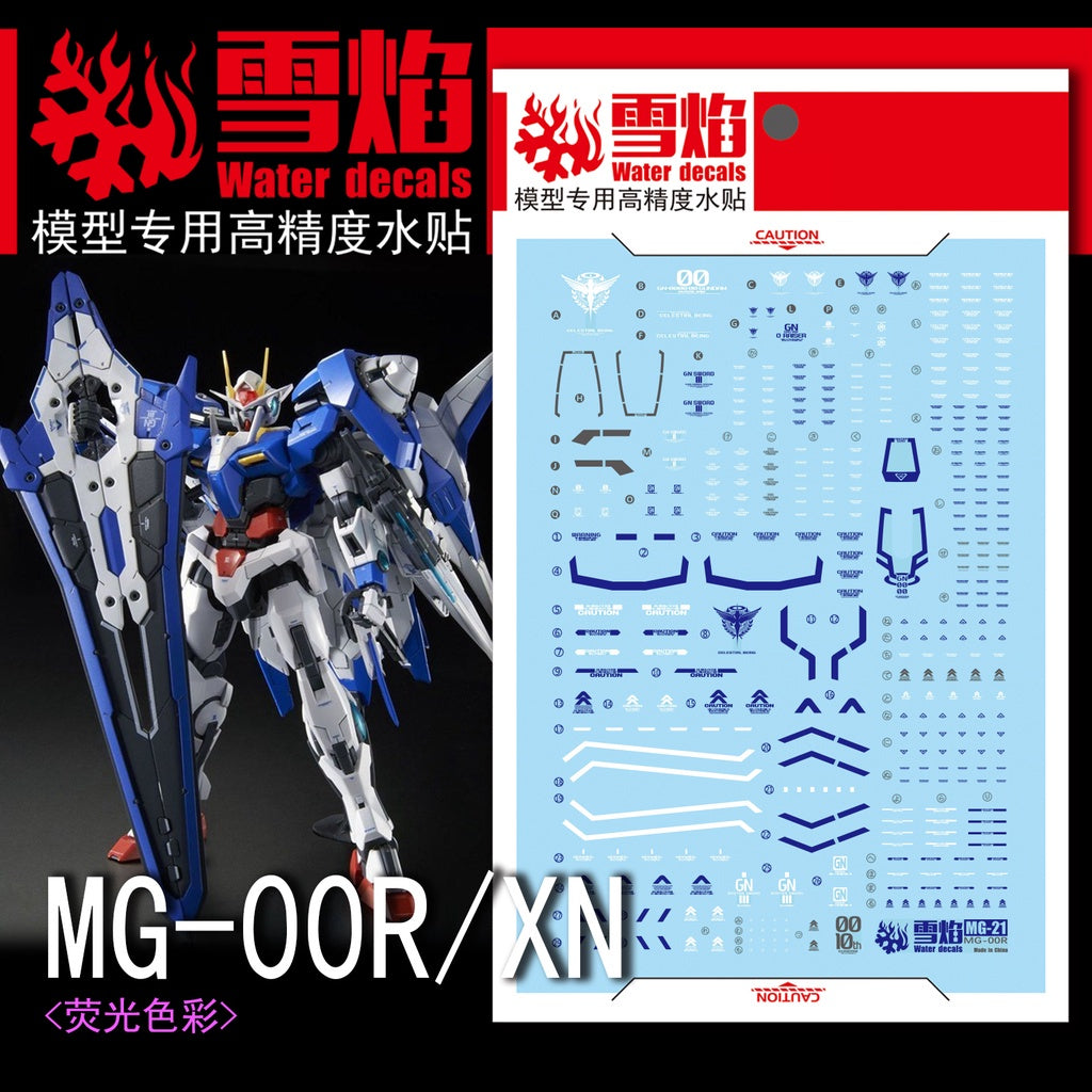 1/100 MG-21 XN Raiser Model Kit with Fluorescent Decals