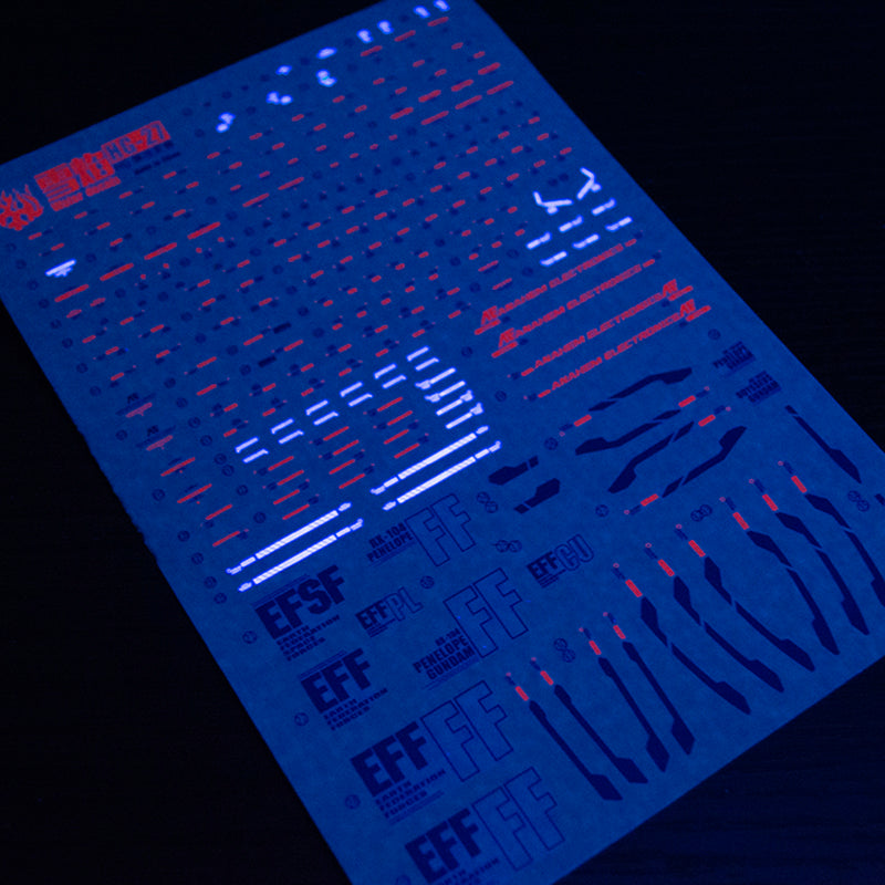 1/144 HG-27 Penelope Model Waterslide Decals