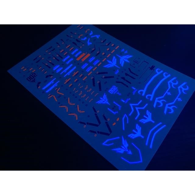 1/100 Sinanju Stein Fluorescent Waterslide Decal by MG-40