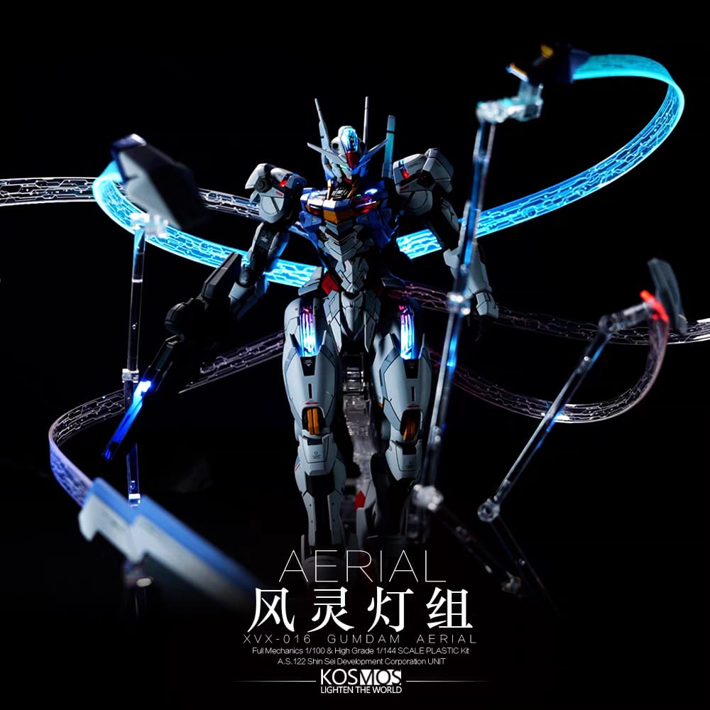 Kosmos LED Kit for FM 1/100 Gundam Aerial Model