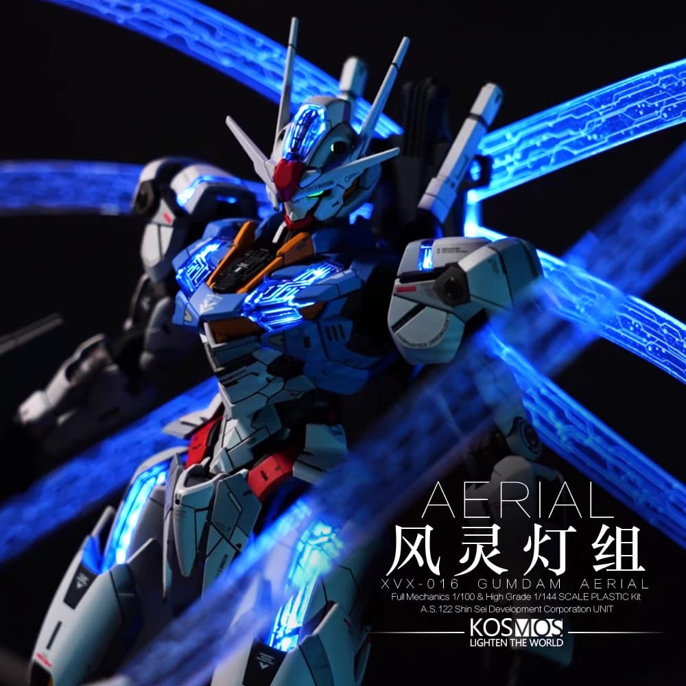 Kosmos LED Kit for FM 1/100 Gundam Aerial Model