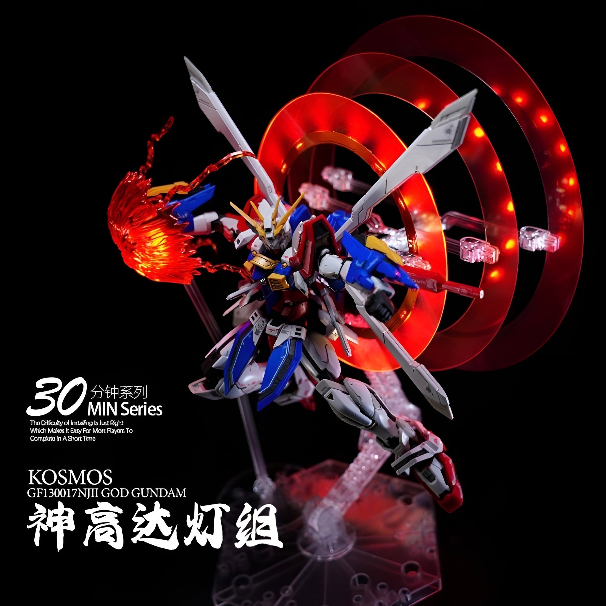 RG 1/144 God Gundam LED Lighting Kit