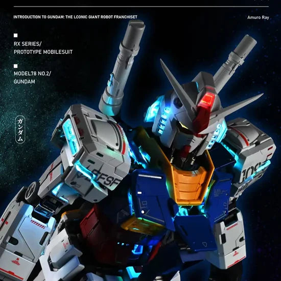 2025 PG Unleashed RX-78-2 Gundam LED Unit & Display Base