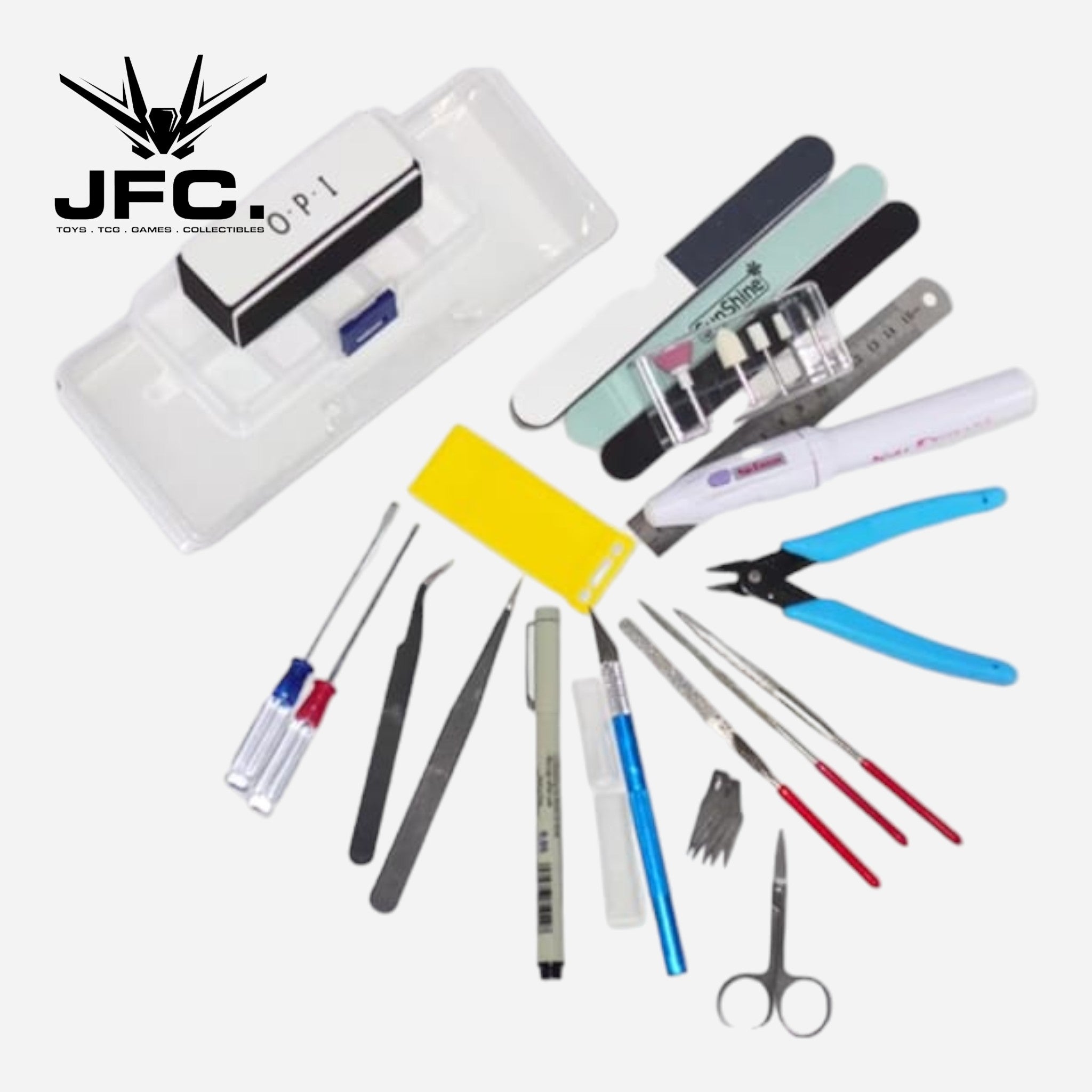 17-Piece Model Kit Building Tools Set