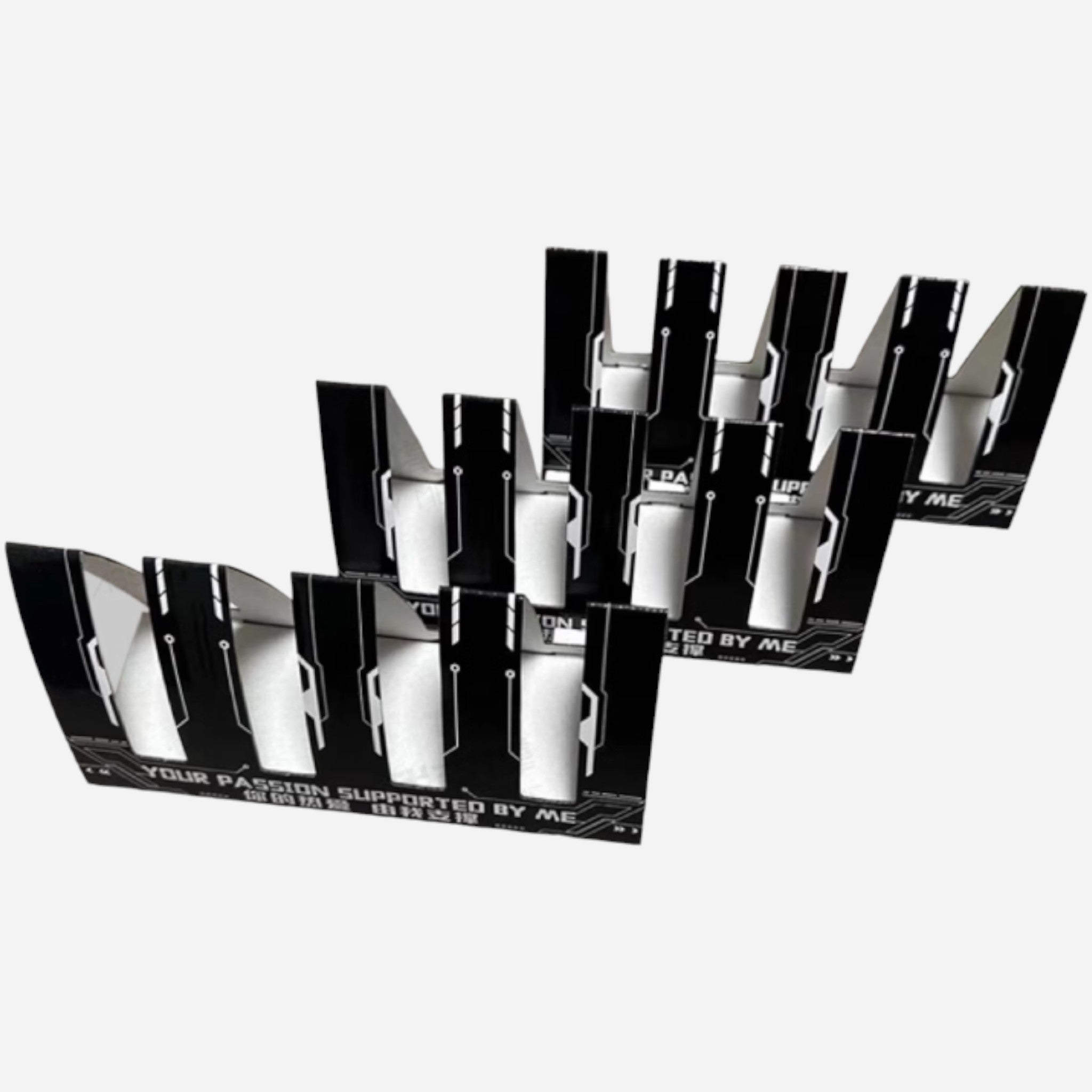 3-Pack Multi Builders Runner Stands for Organizing
