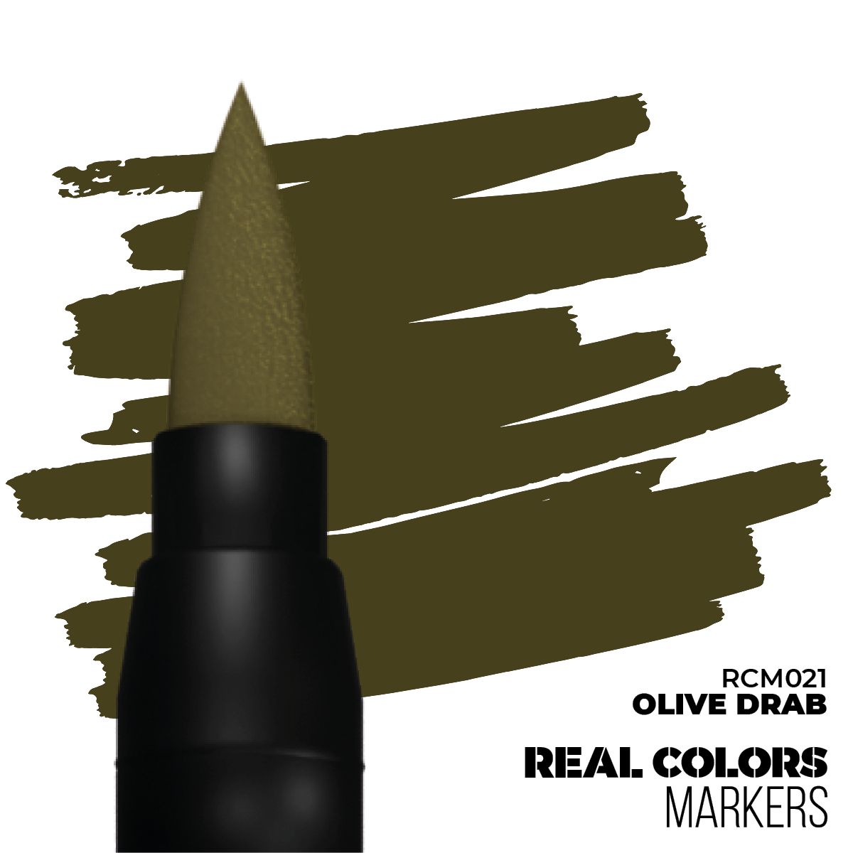 Olive Drab RC Marker for Model Kits