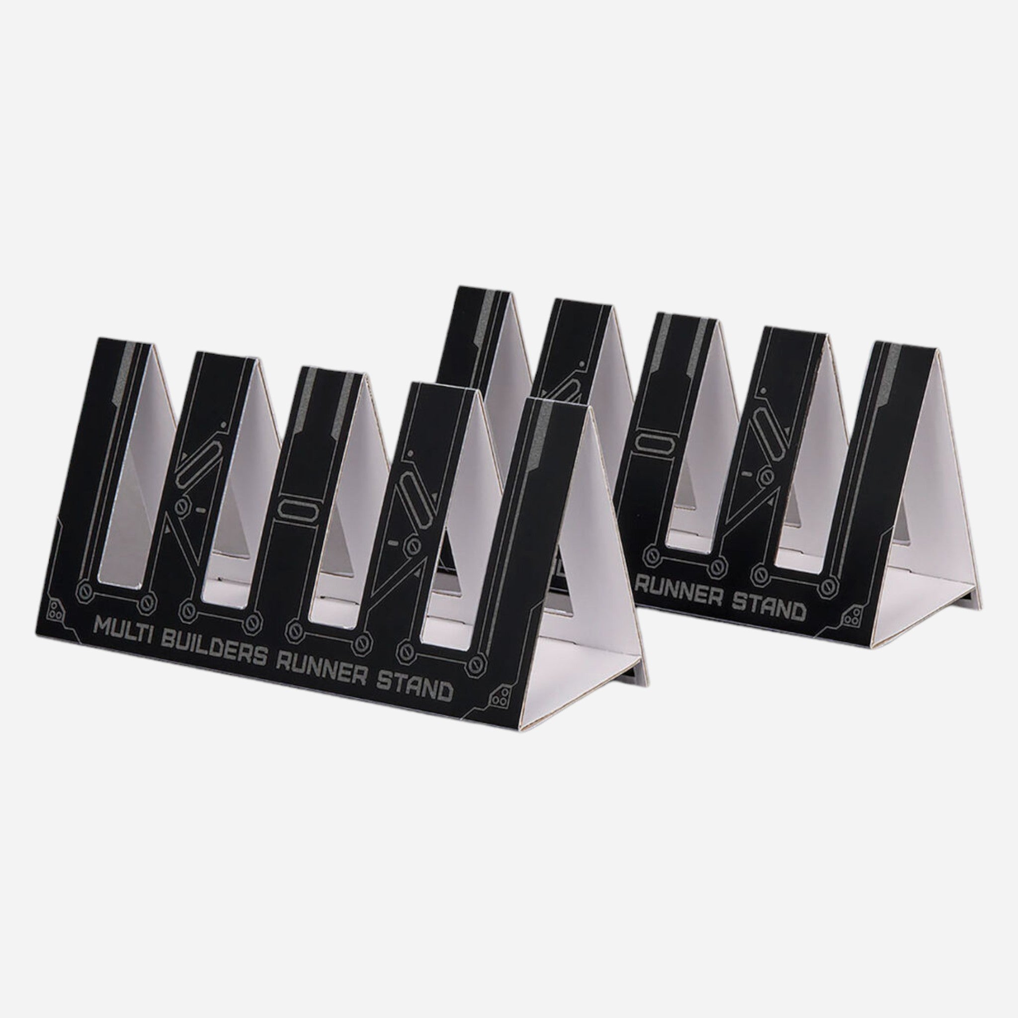 2-Pack Multi Builders Shoe Stands for Sneaker Display