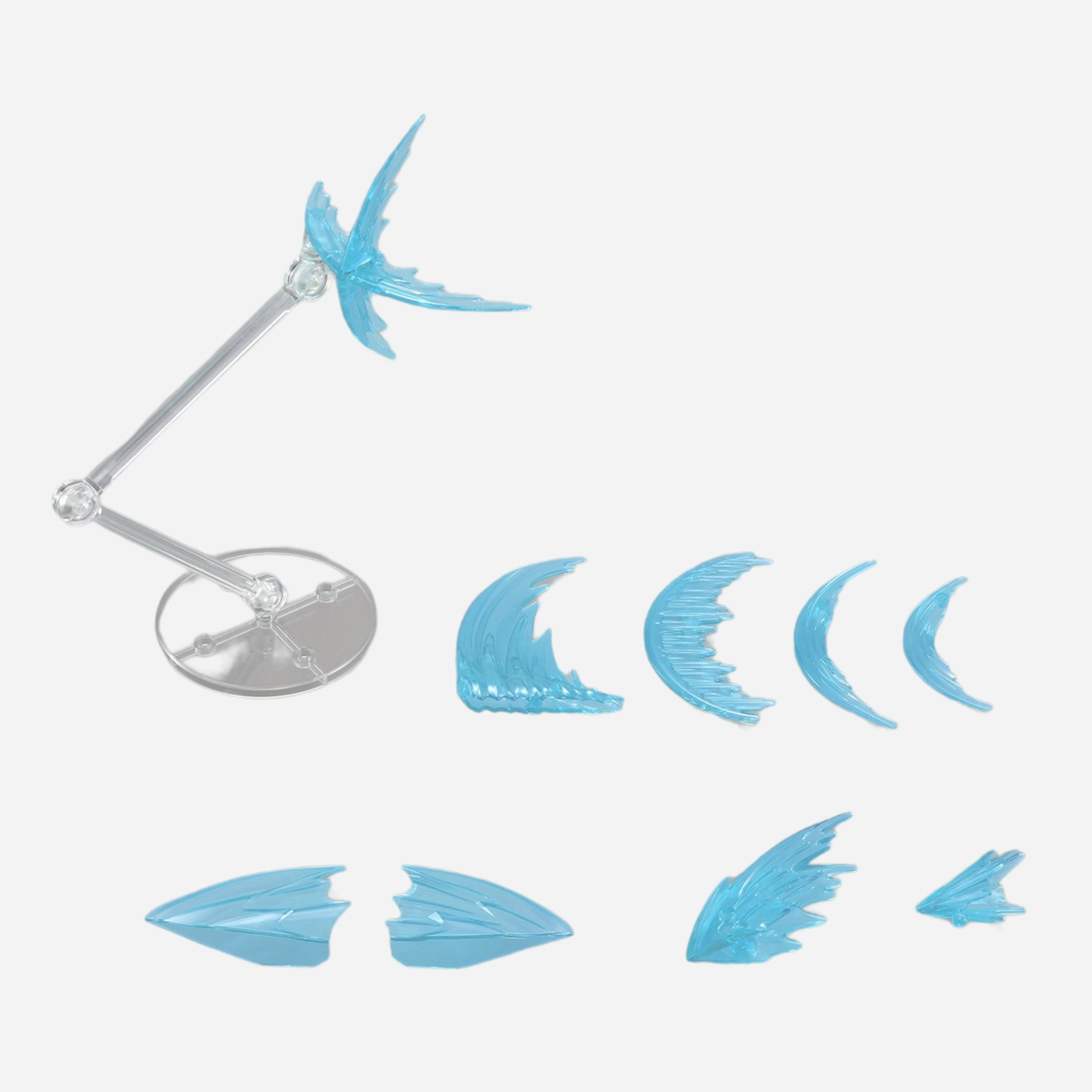 Blue 30MM 1/144 Slash Effect Parts for Custom Models
