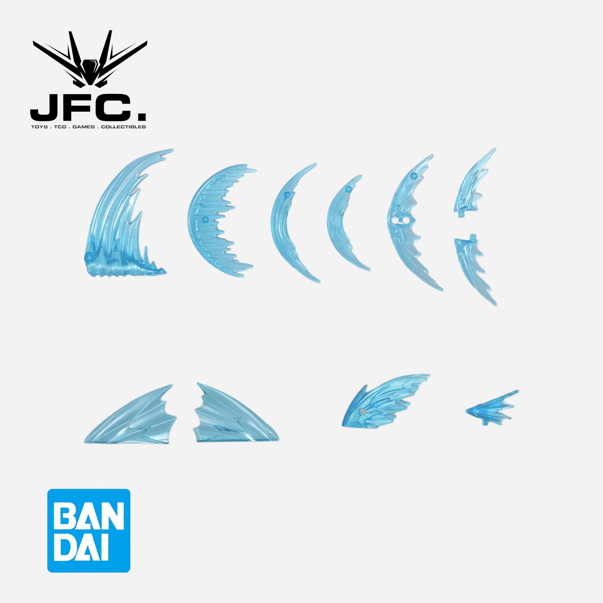 Blue 30MM 1/144 Slash Effect Parts for Custom Models