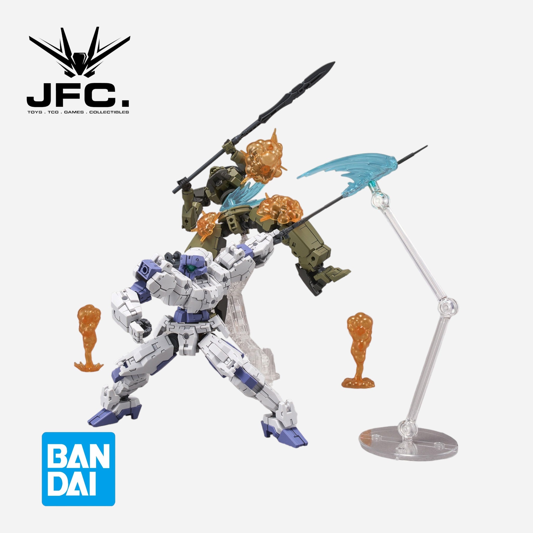 Blue 30MM 1/144 Slash Effect Parts for Custom Models