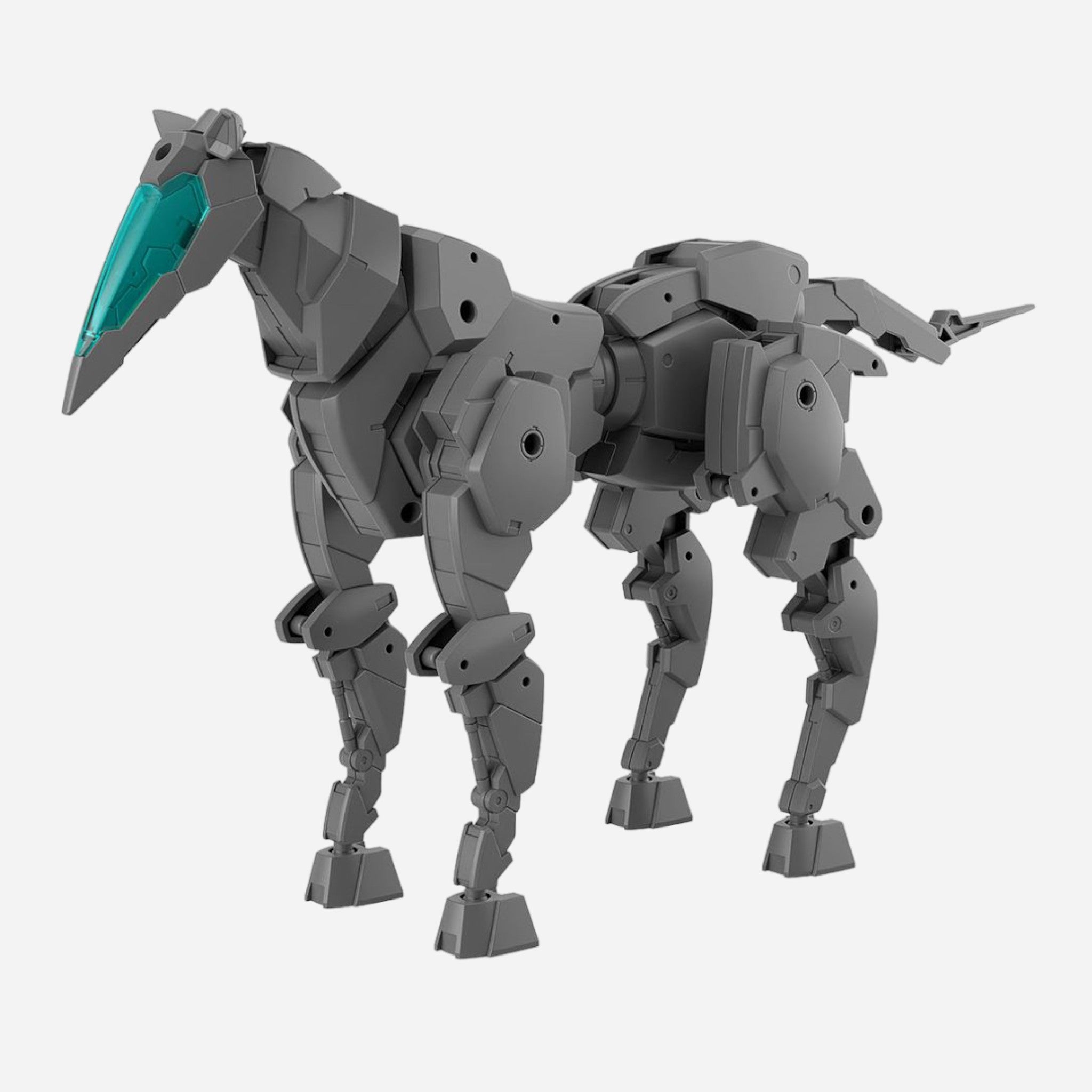 1/144 EXA Horse Mecha Model Kit - Dark Gray