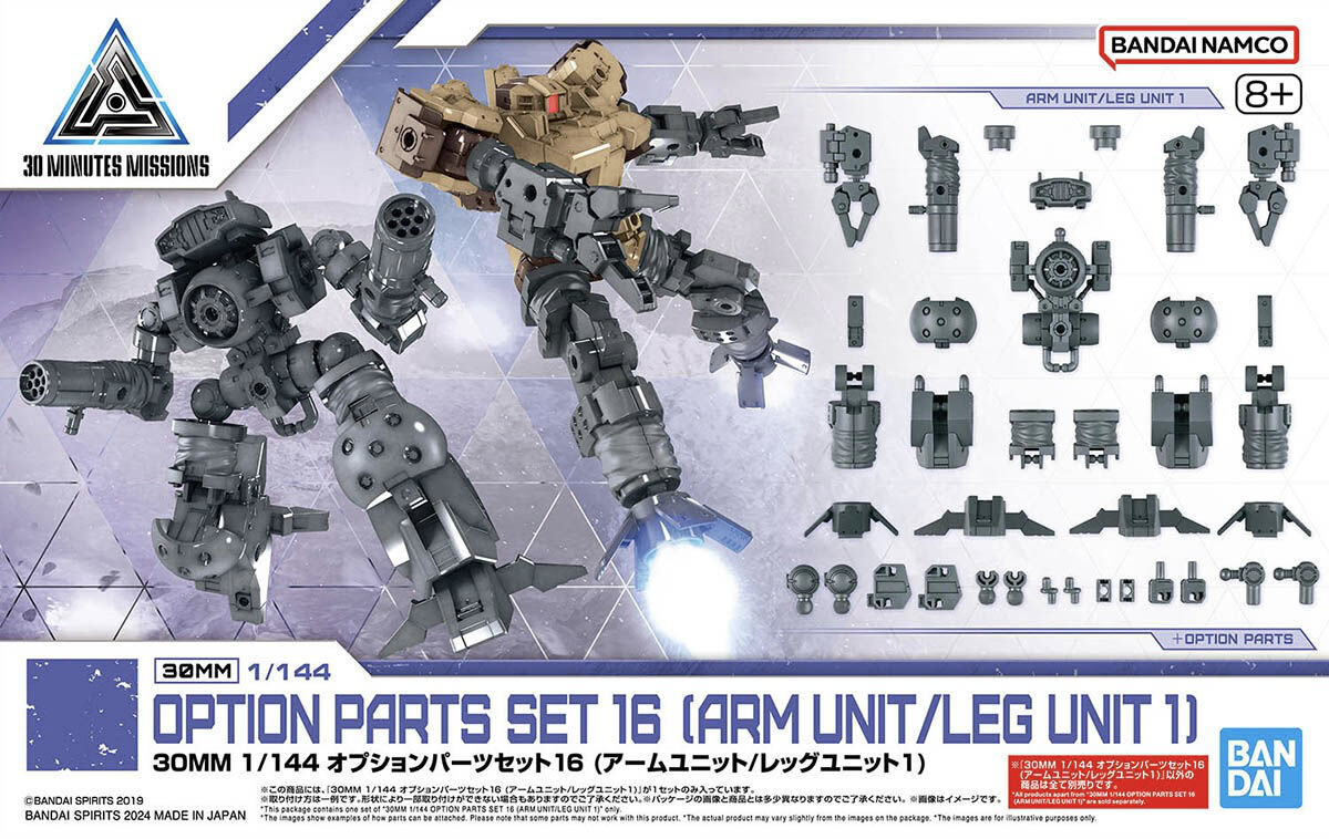 1/144 Scale 30MM Arm & Leg Unit Parts Set