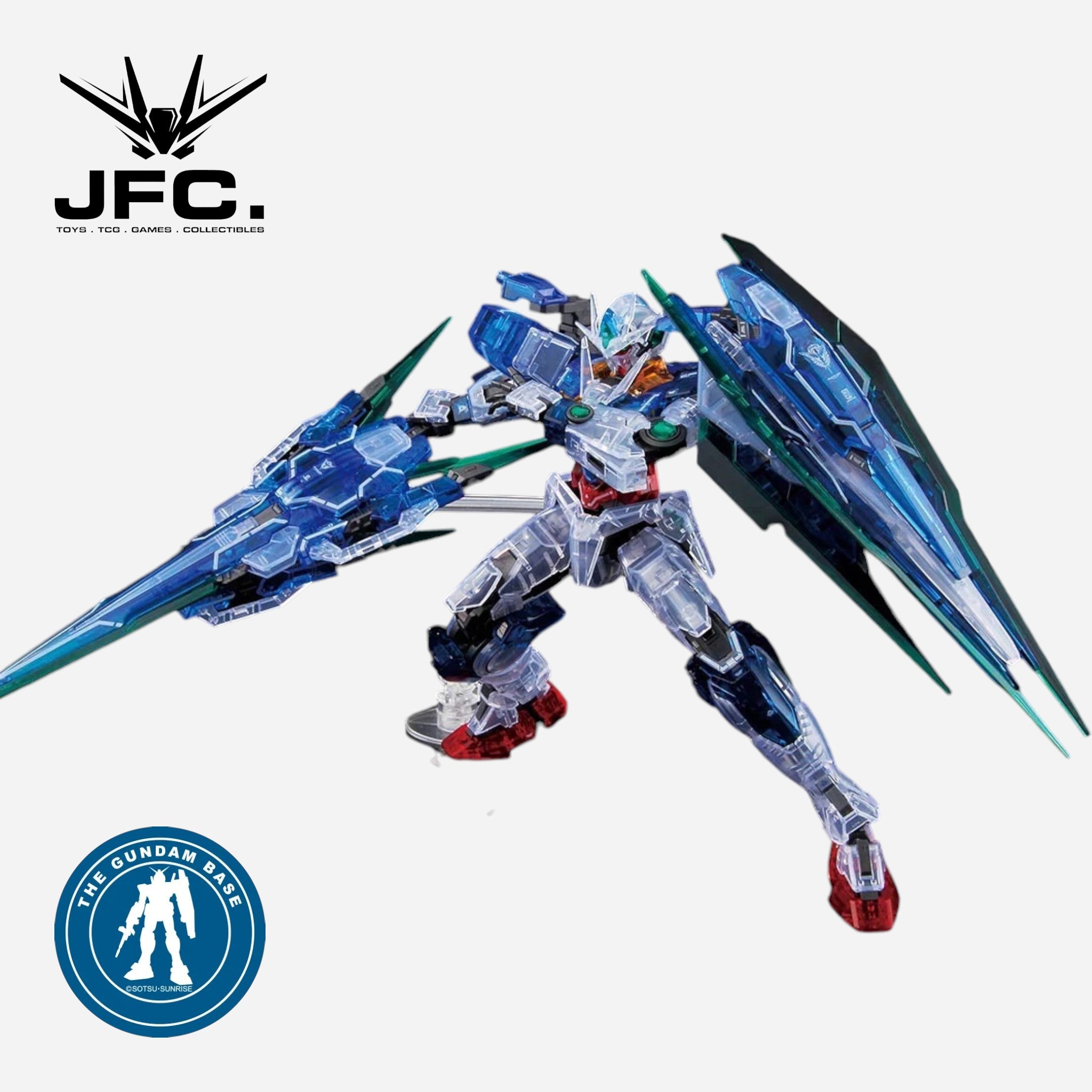 1/144 RG 00 Qan[T] Full Saber Gundam - Clear Ver.
