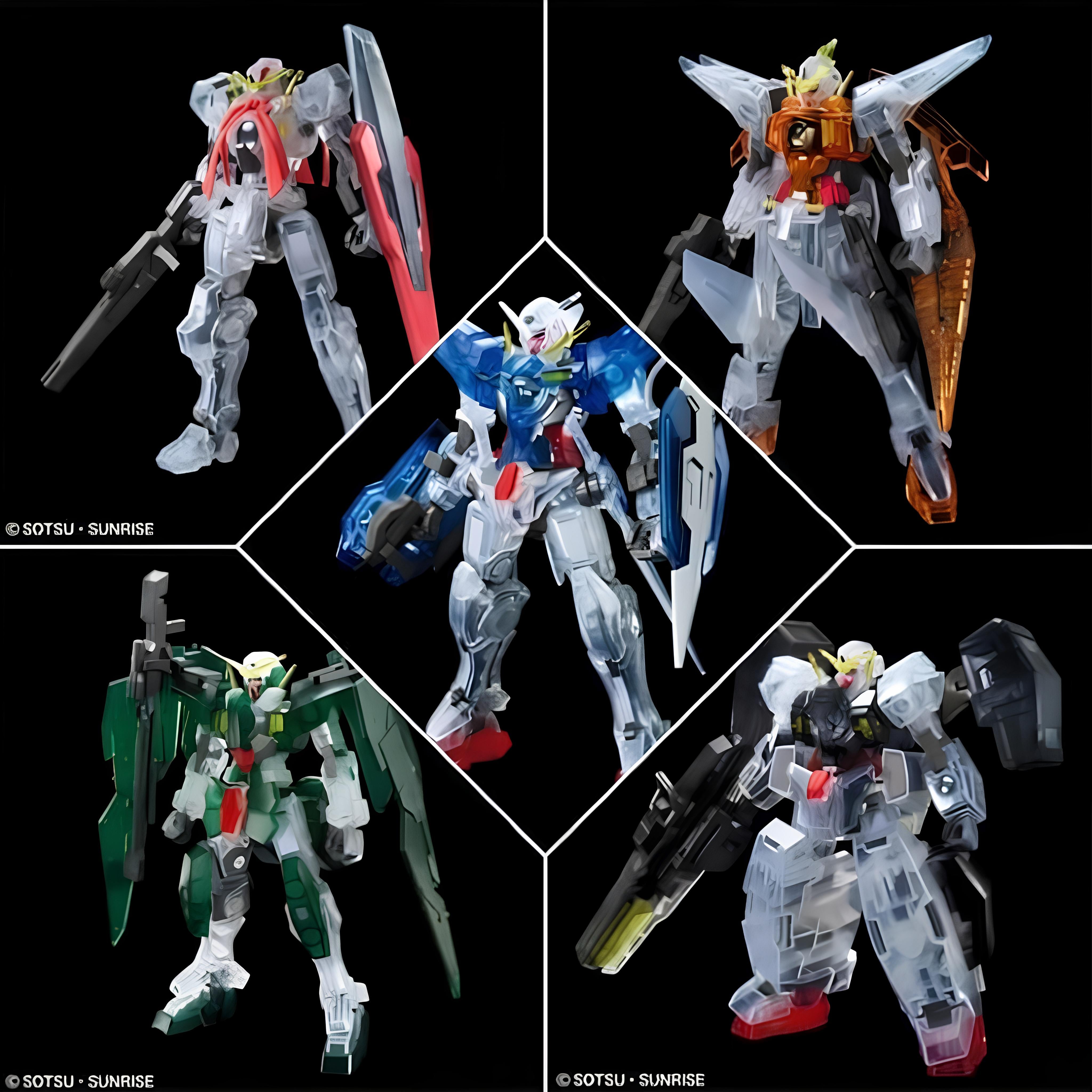 HG 1/144 Gundam 00 Clear Color Limited Edition Model Kit