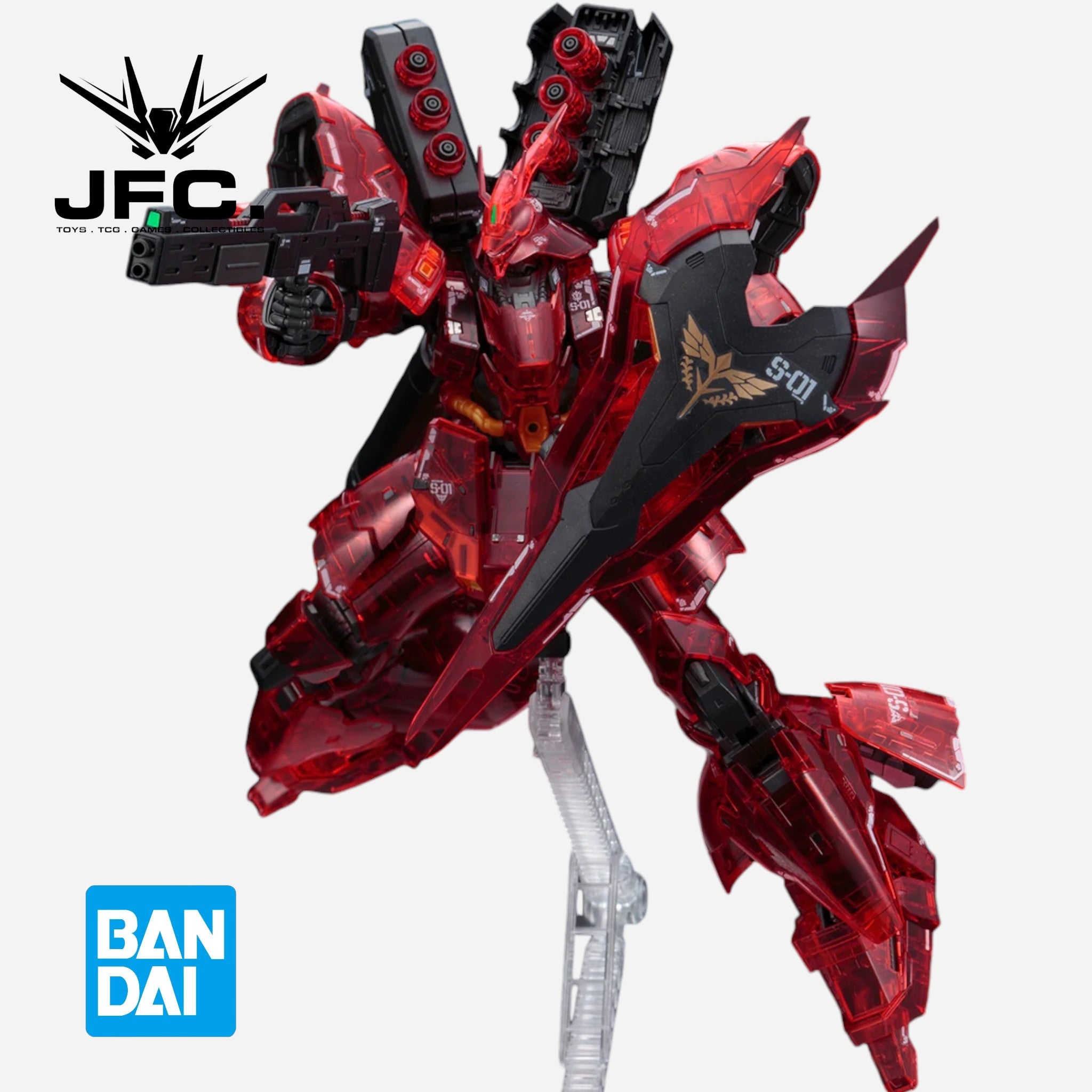 Limited Edition RG 1/144 Sazabi Clear Model Kit
