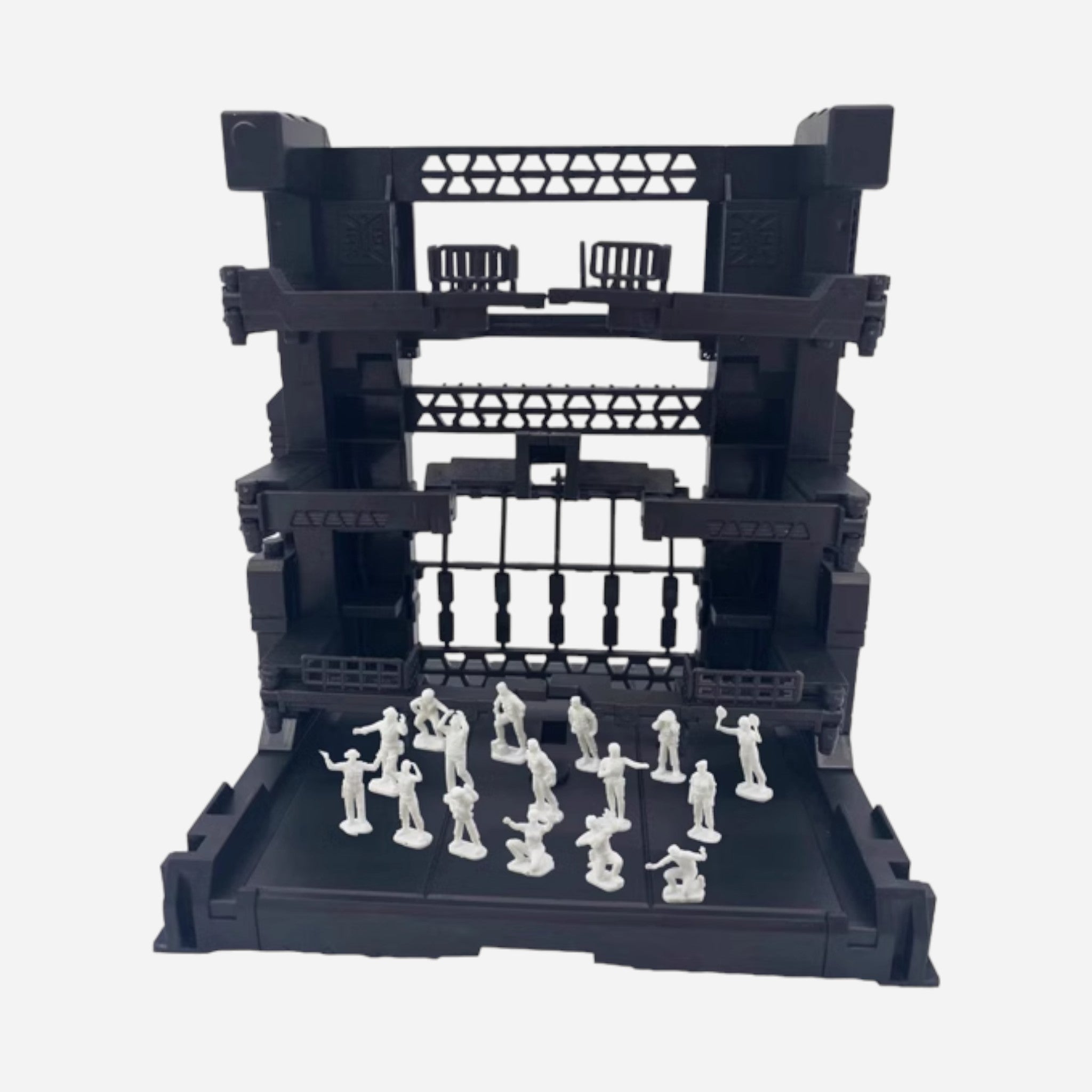 1/144 Scale Gundam Hangar Display (Black)