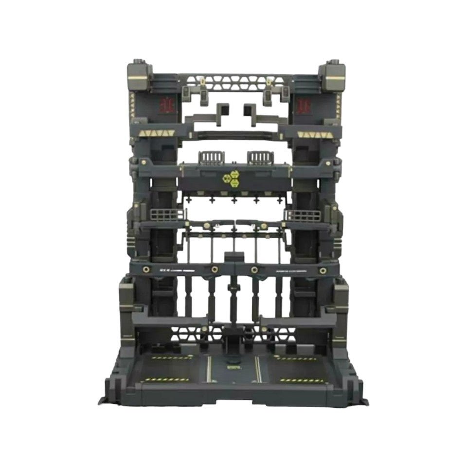 1/100 Scale Gundam Hangar Dock in Metal Gray