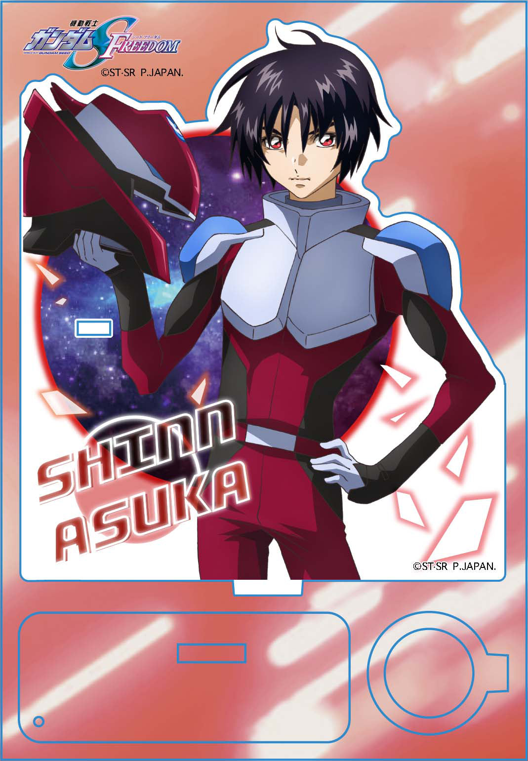 Gundam Seed Freedom Acrylic Pen Stand - Shinn Asuka